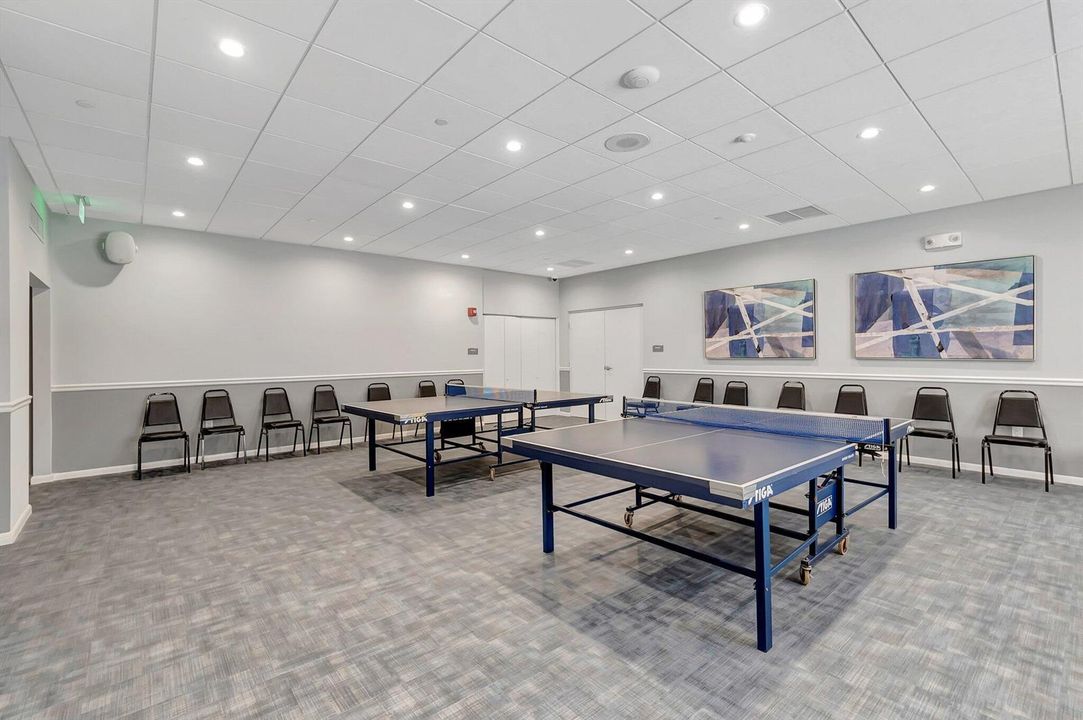 Clubhouse-Ping Pong Tables