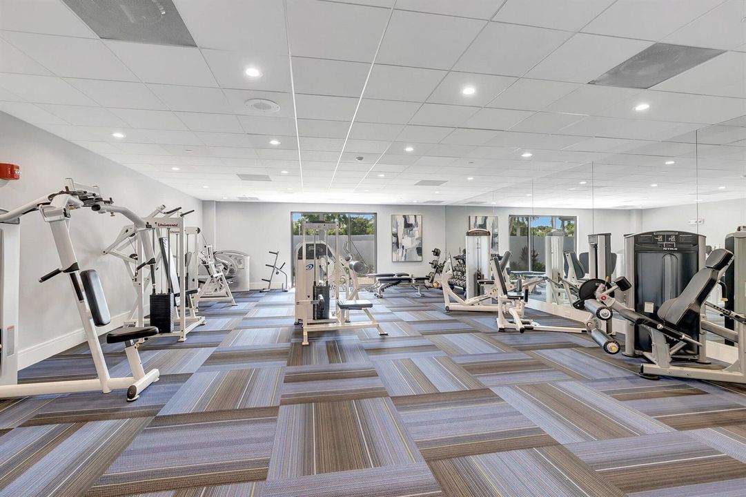Clubhouse Gym