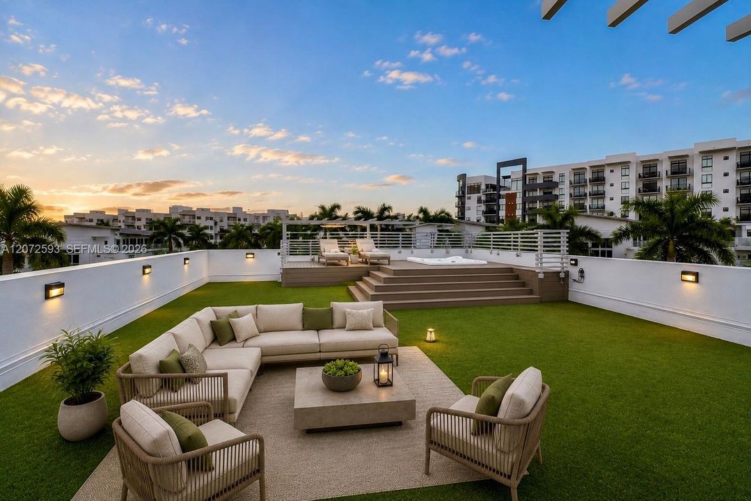 Rooftop Virtually Staged