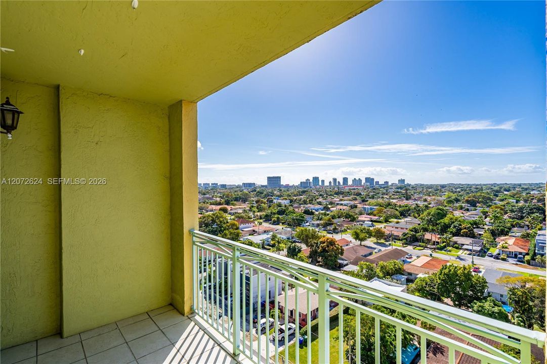 View to Downtown Miami