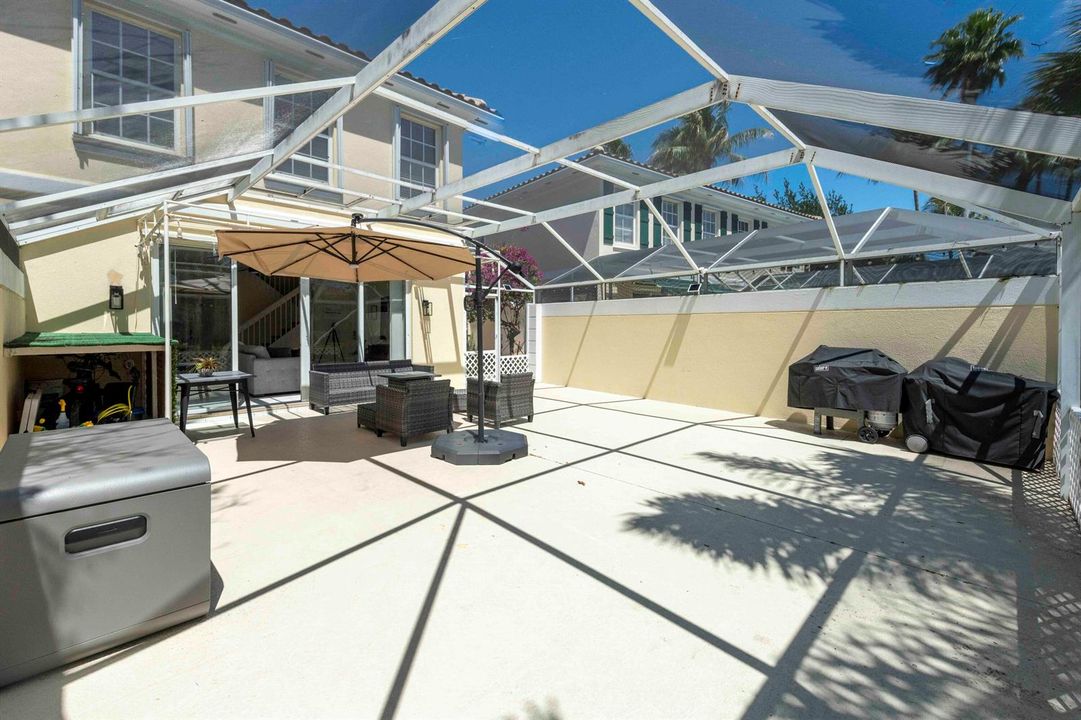 Outside patio