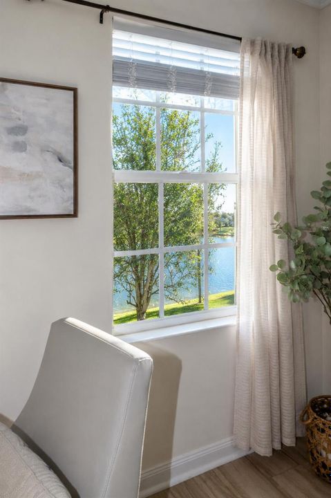 View from master bedroom