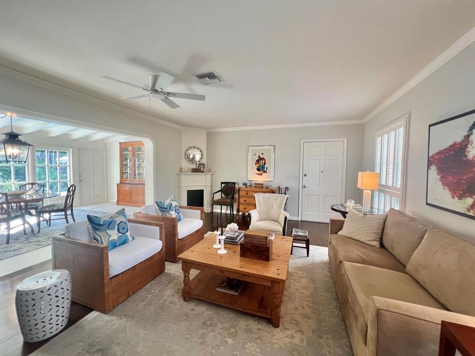 Open living room
