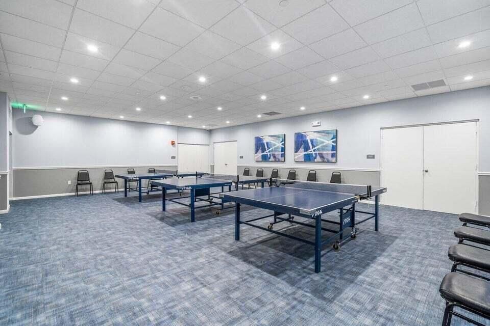 ping pong room