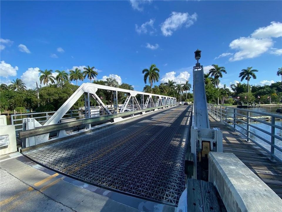 Riverside bridge