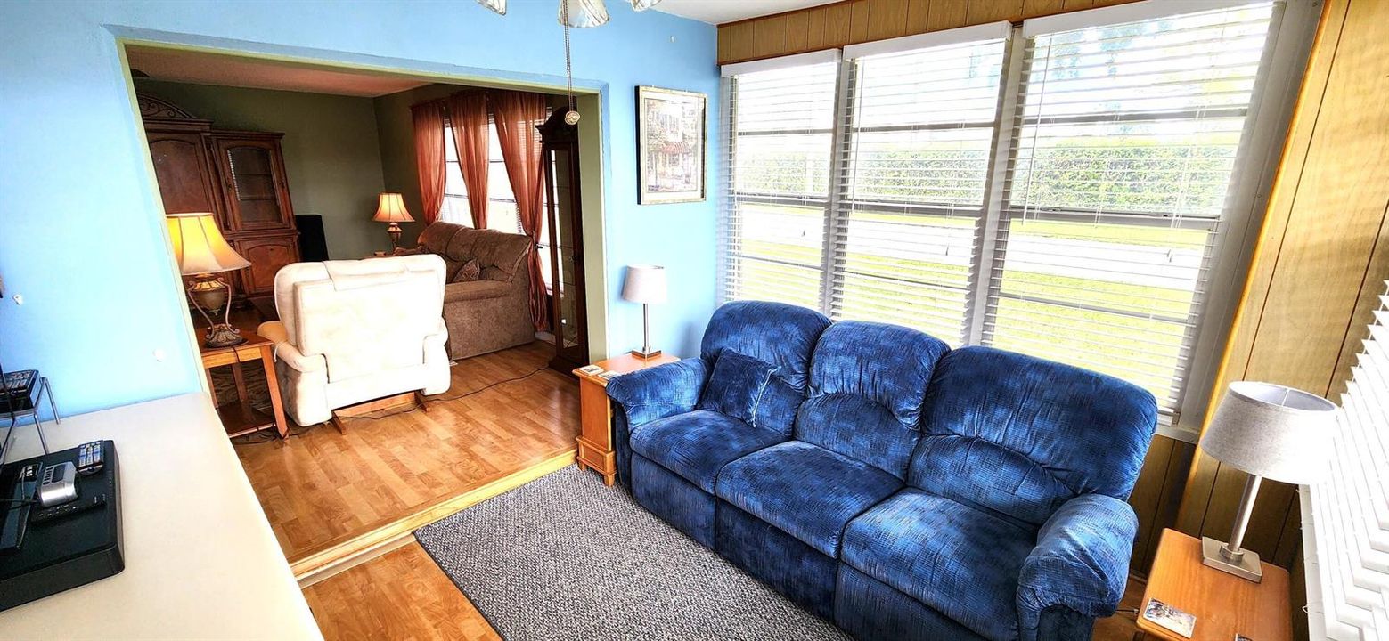 Florida Room Looking towards Living Room