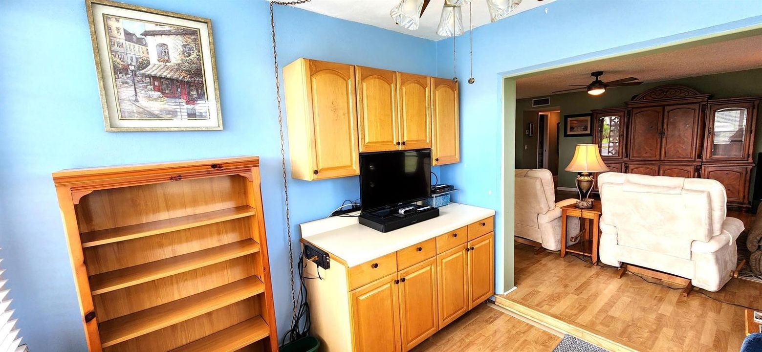 Florida Room Looking towards Living Room