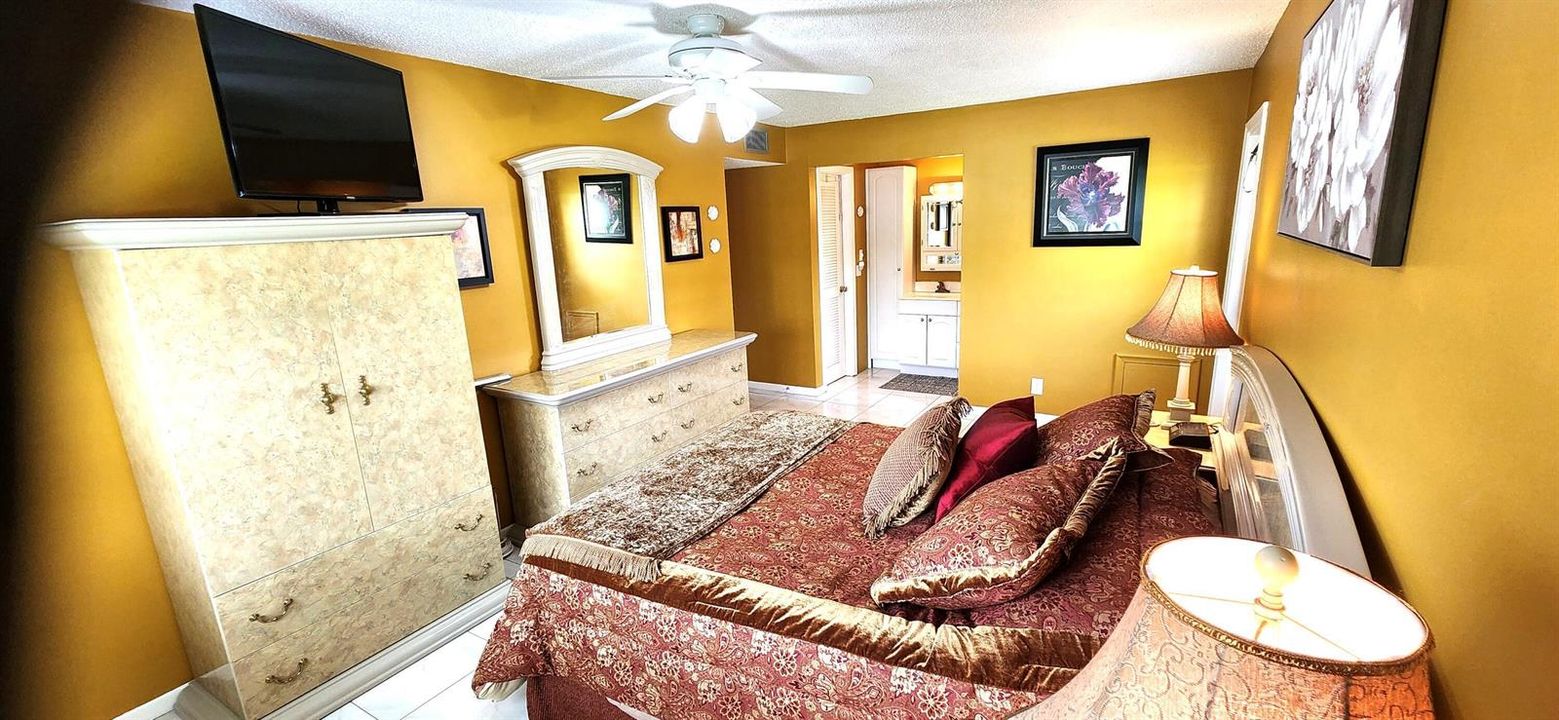 Master Bedroom Looking towrd Sink