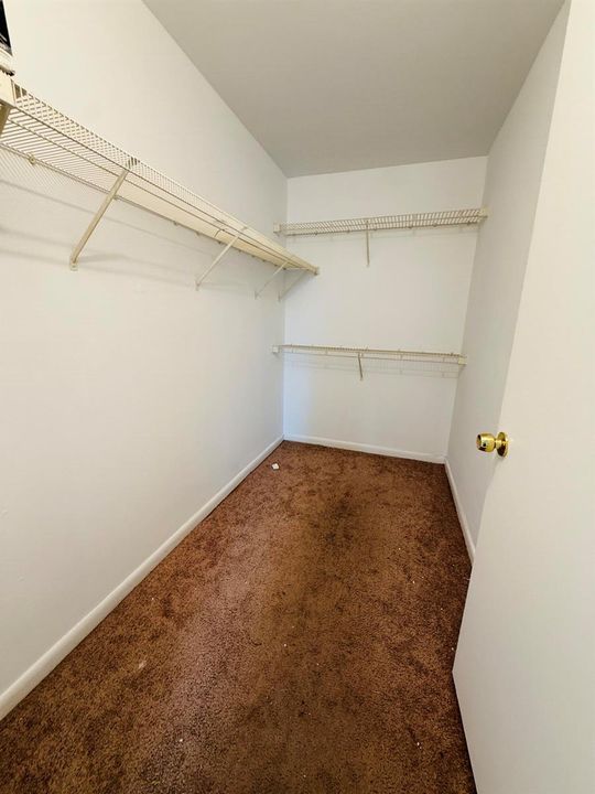 First floor BR walk-in closet