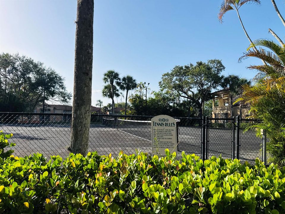 Tennis courts