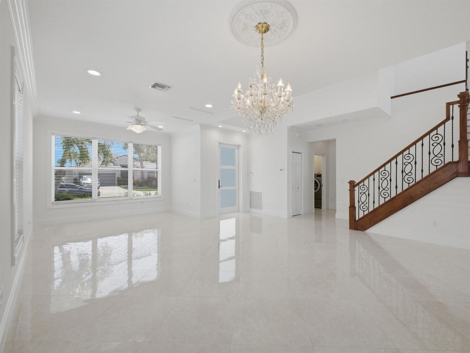 Dining Living to Foyer
