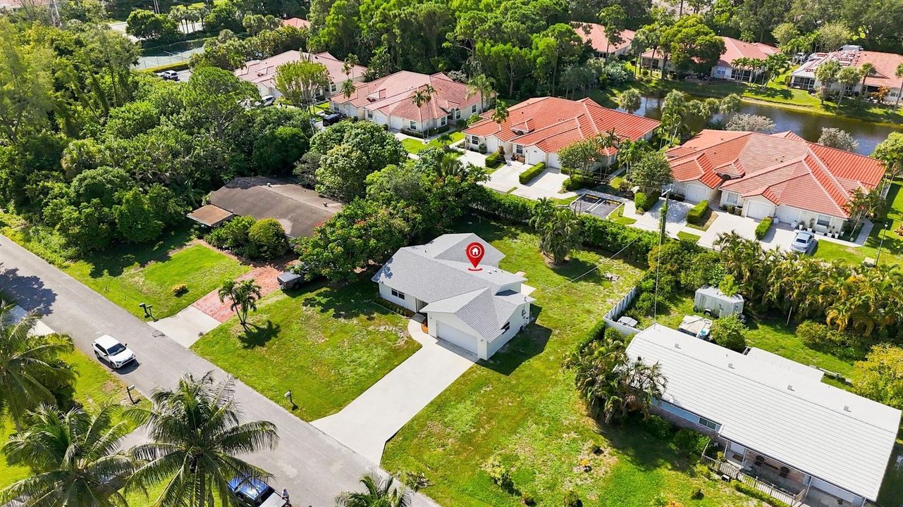 Aerial Neighborhood View