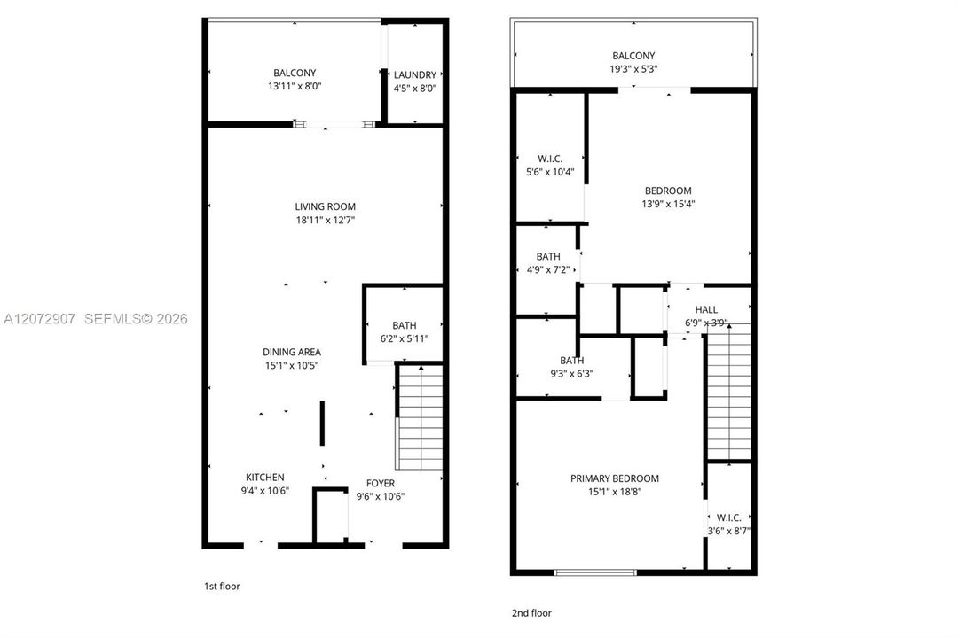 For Rent: $3,900 (2 beds, 2 baths, 1495 Square Feet)