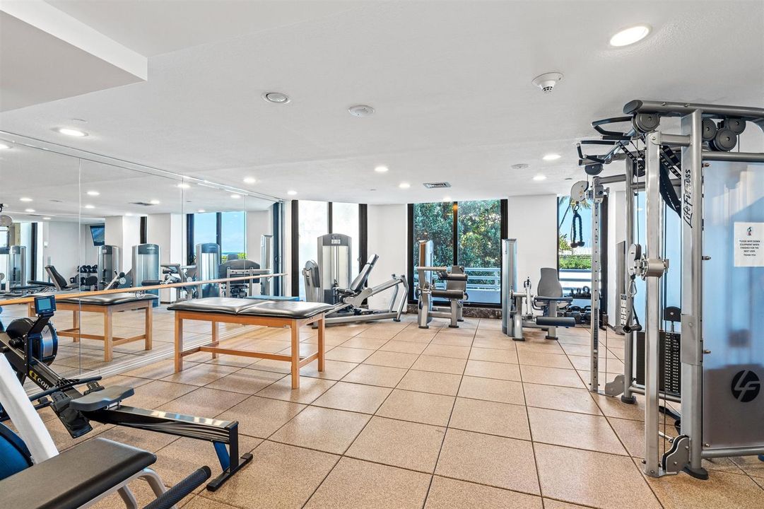 FITNESS CENTER TO VIEW