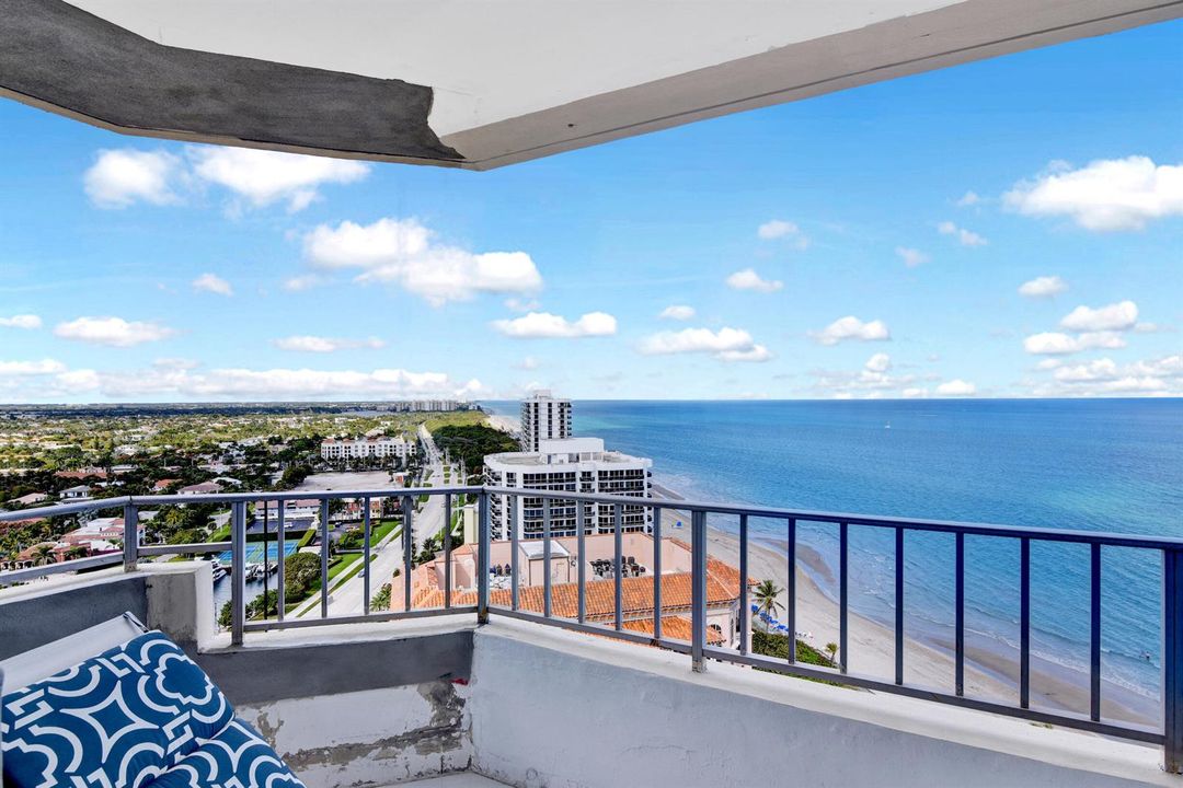 View from balcony