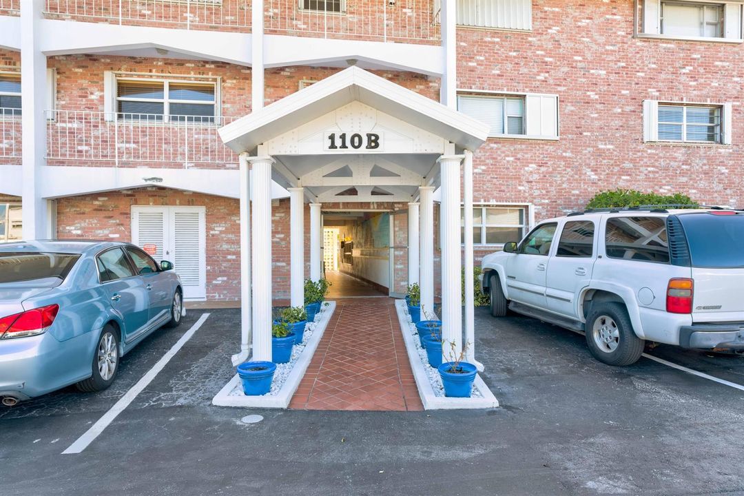 entrance 110 B