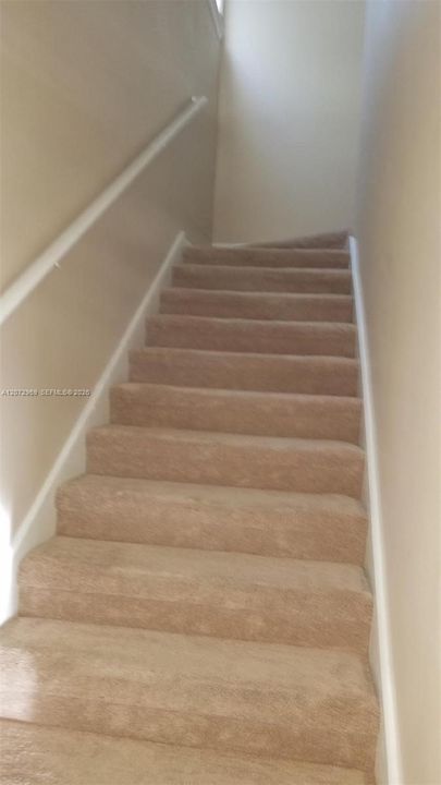 STAIRS FROM GARAGE TO UNIT