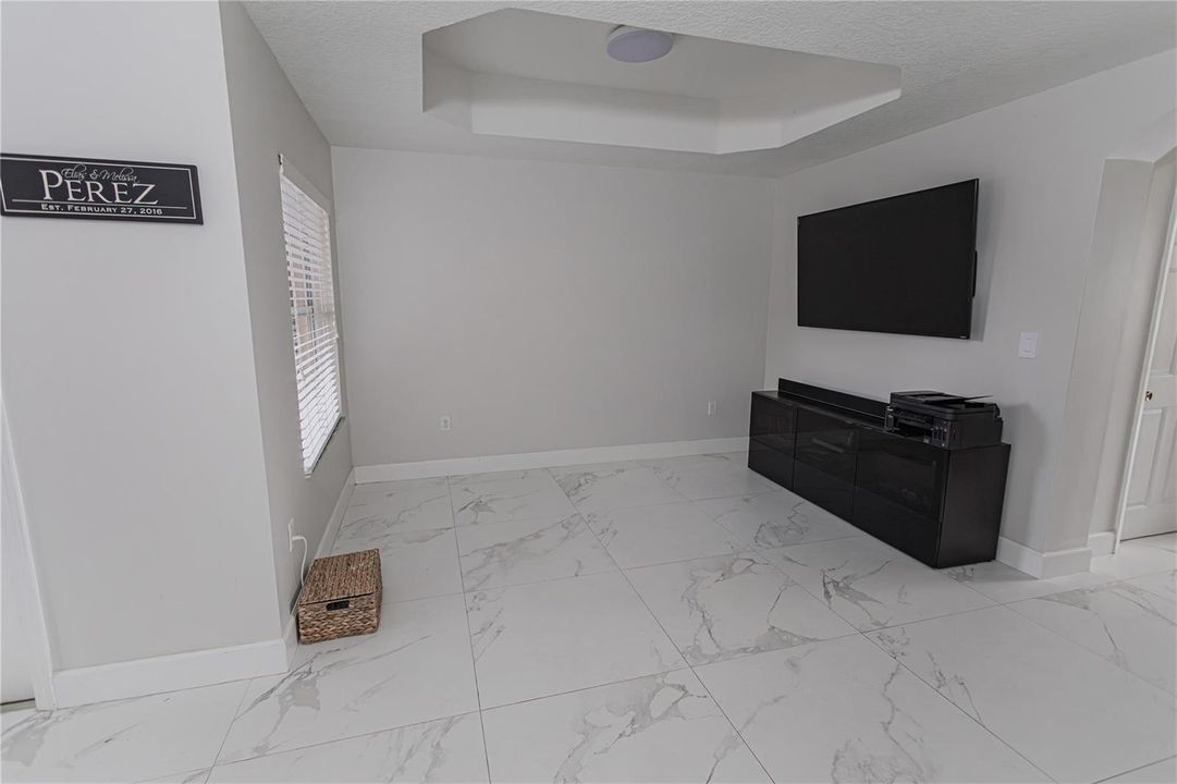 Spacious TV Room