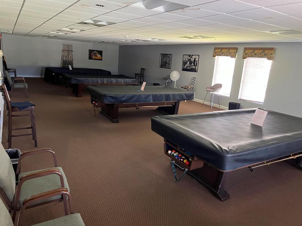 pool tables