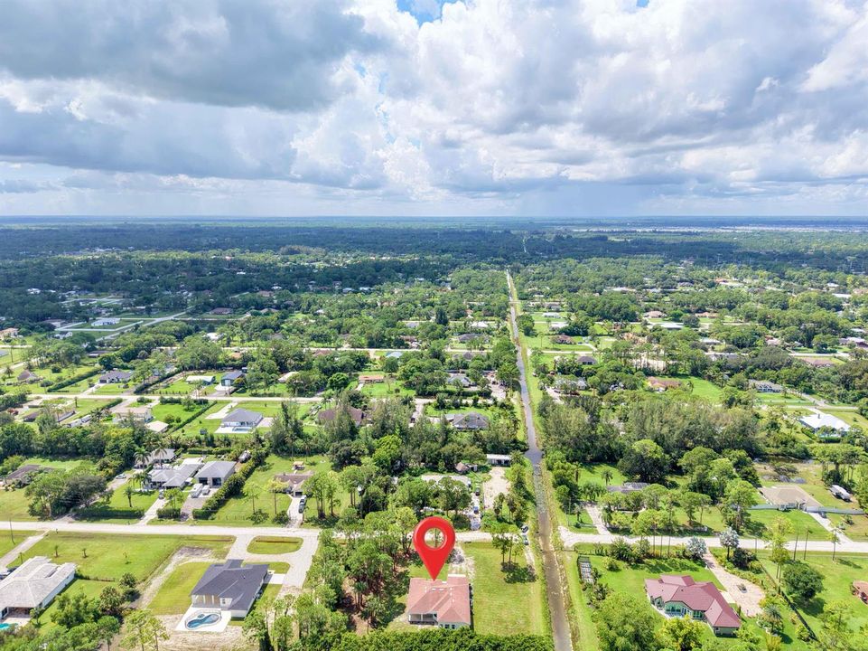 Panoramic to South