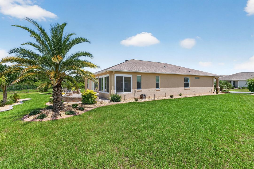 Back View of the Home