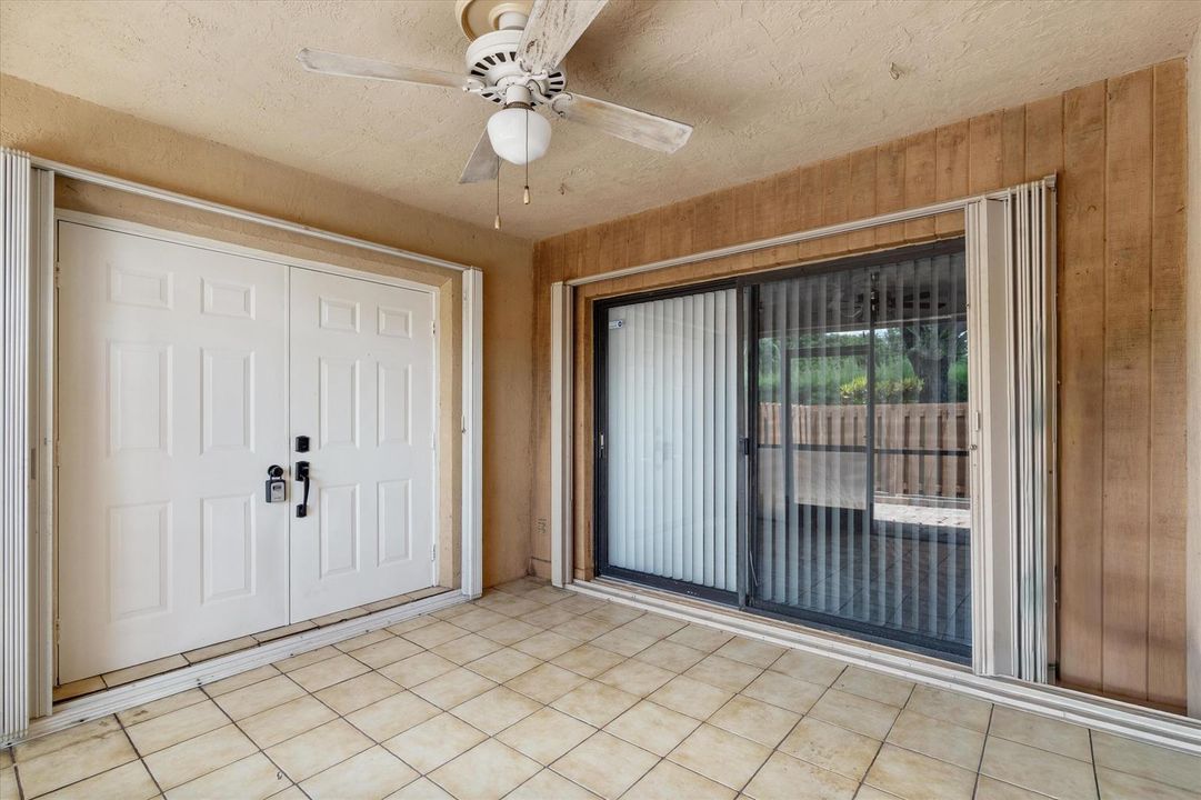 TILED PORCH