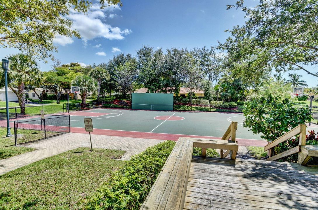 Timbercreek basketball court