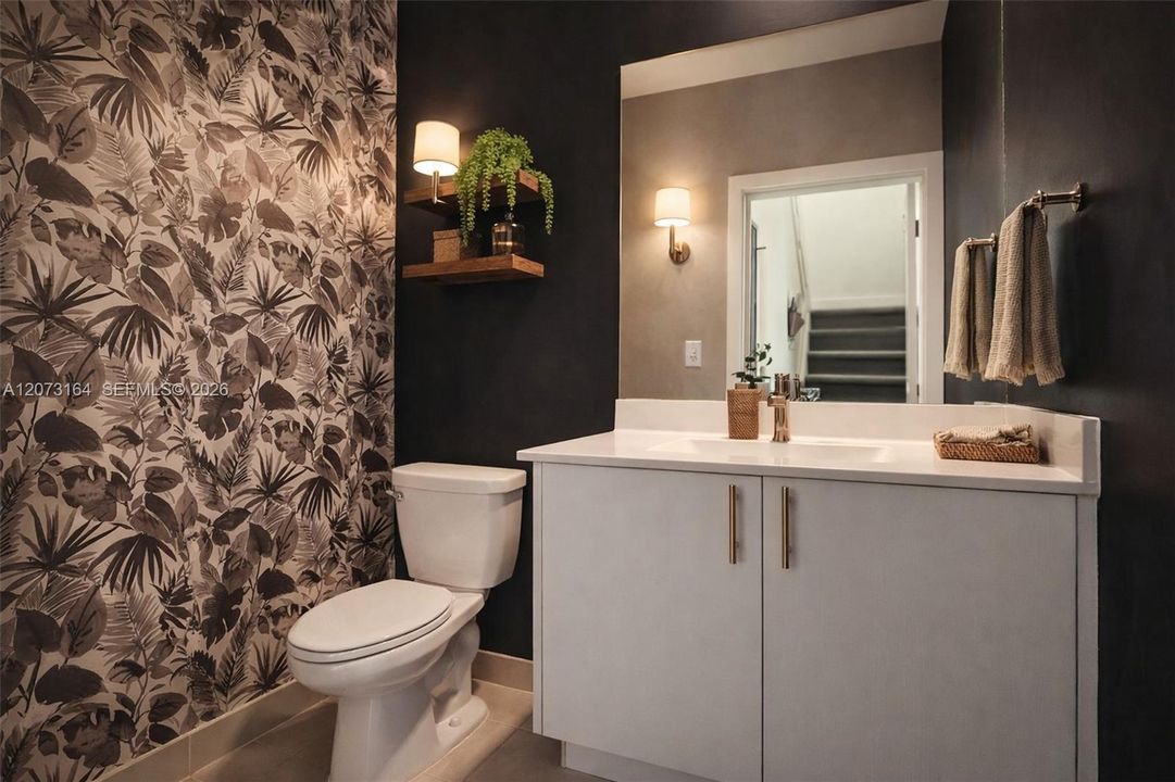 Half Bathroom downstairs