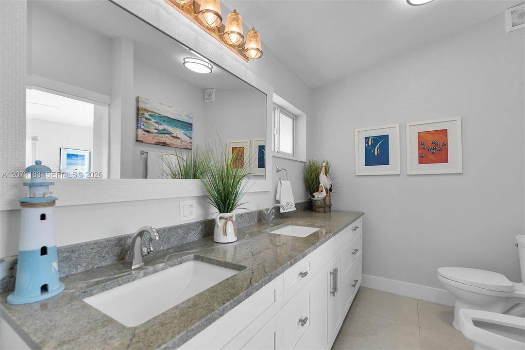Huge storage in bathroom vanity