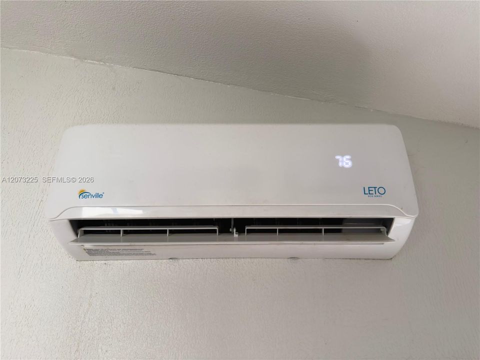 Mini-split A/C (Interior)
