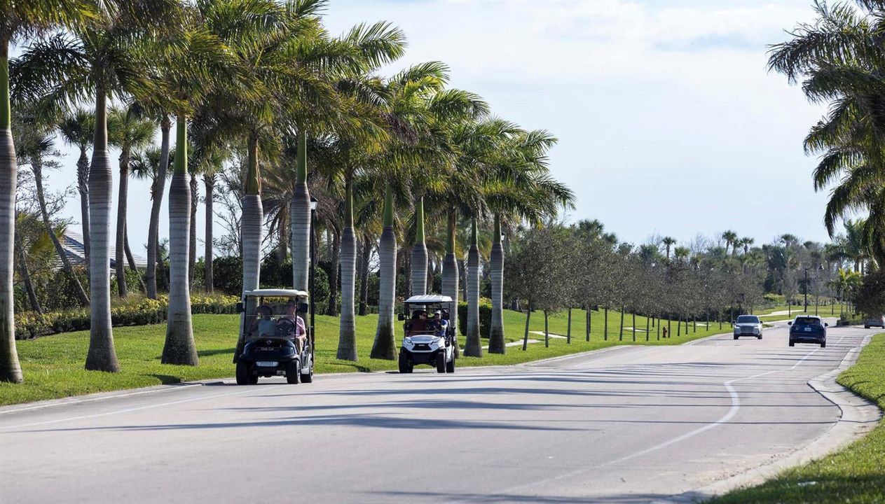 PGA Verano Golf Cart Lifestyle