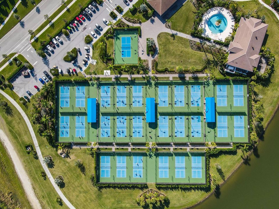 PGA Verano Pickleball Facility Overhead