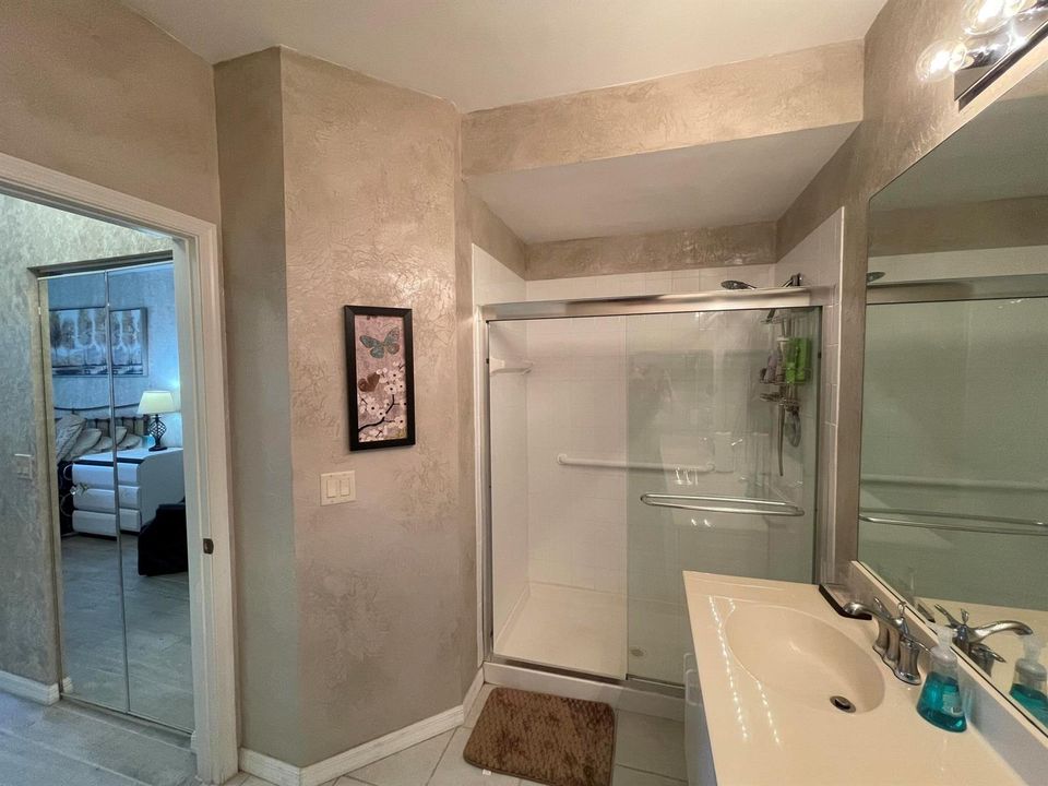 Primary bedroom shower