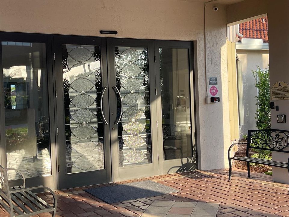 Clubhouse Front Doors