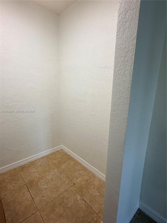 Extra hall closet