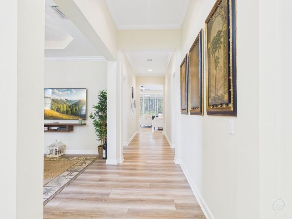 Hallway to the Heart of the Home