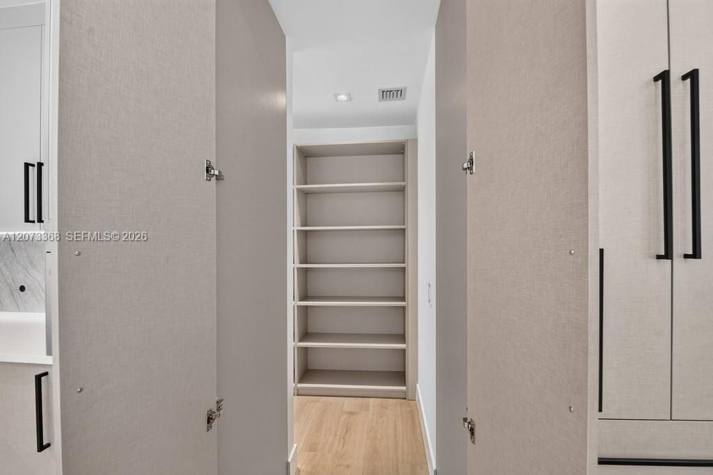 Hidewaway pantry