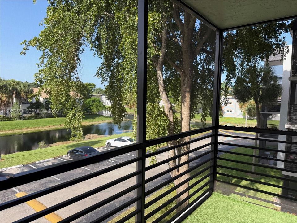 View from balcony