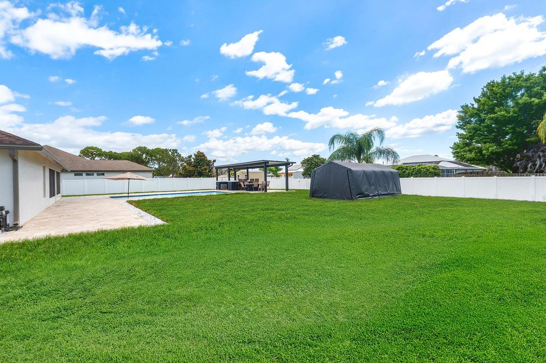 Fenced-In Back Yard