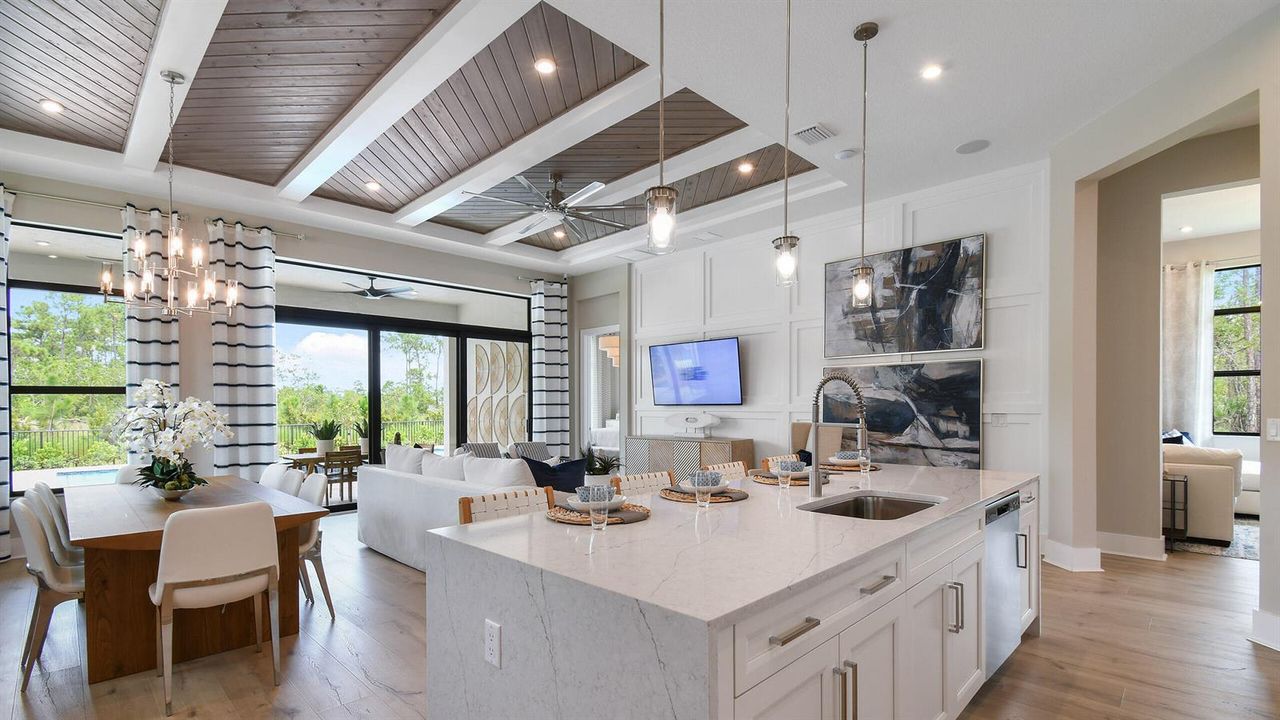 Julia Model - Island Kitchen into main L