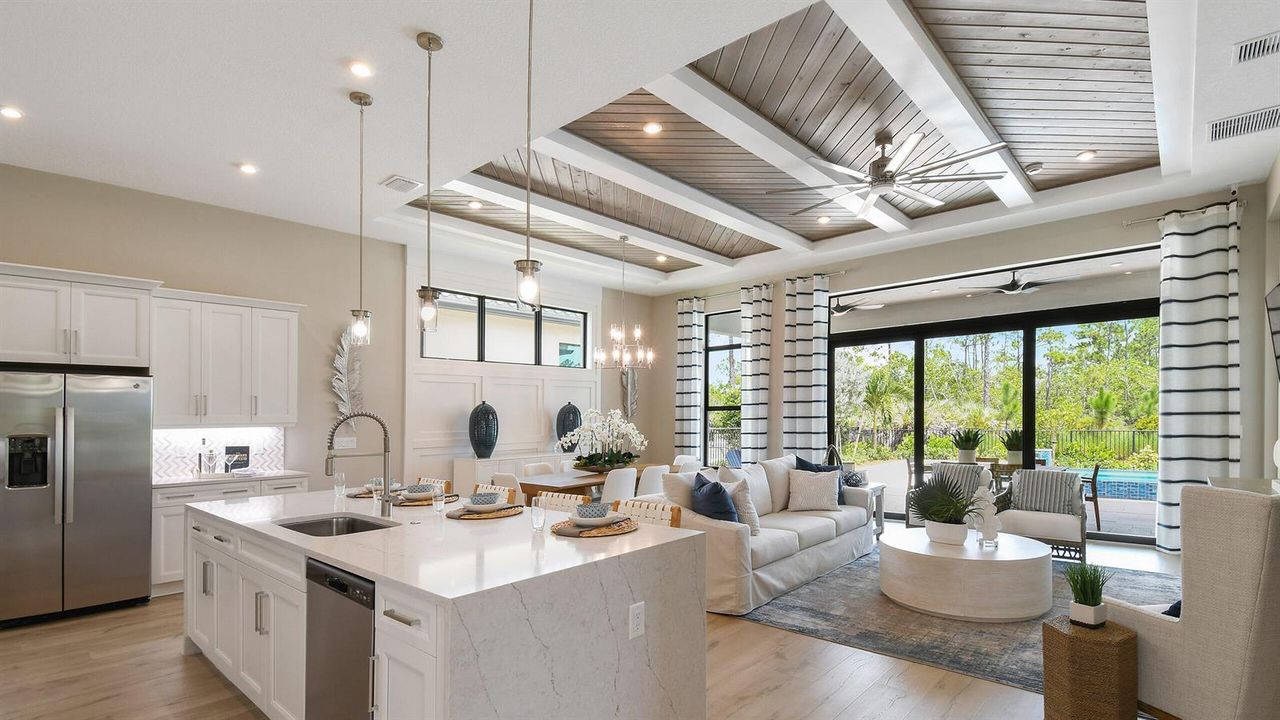 Julia Model - Island Kitchen into Great