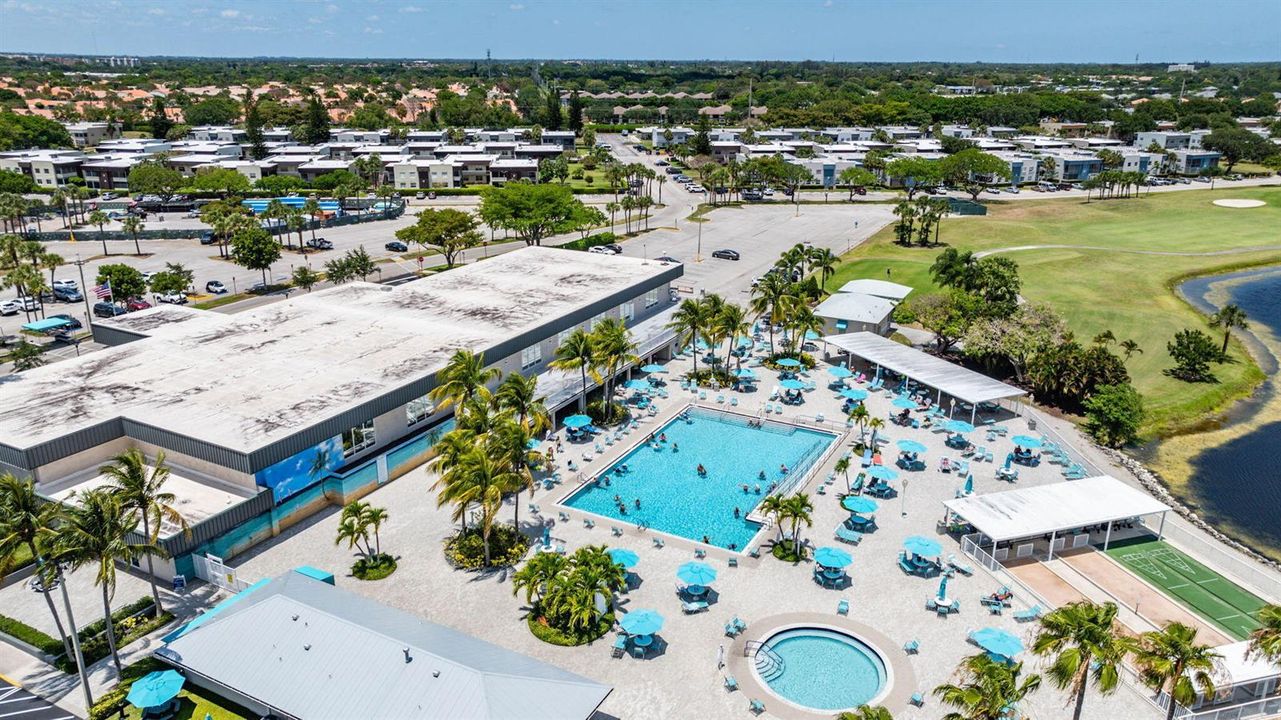 Clubhouse pool