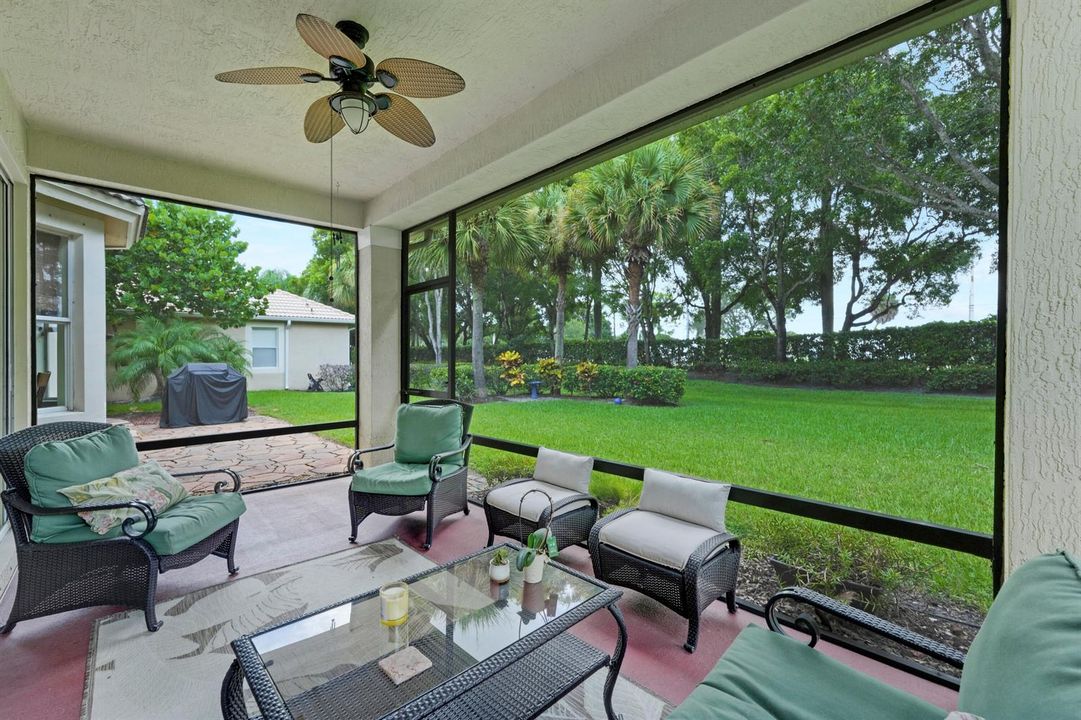 Screened Patio and Backyard