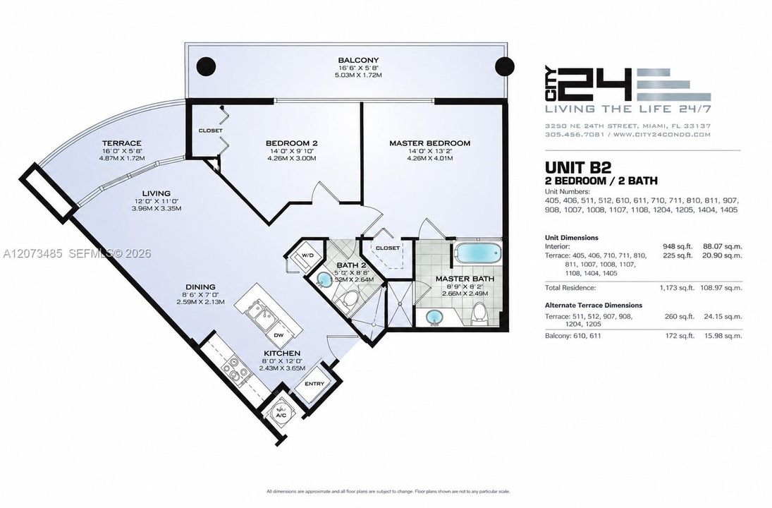 En Venta: $472,000 (2 camas, 2 baños, 948 Pies cuadrados)