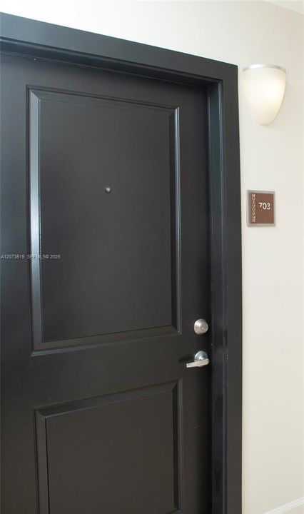 Residence #703 entry