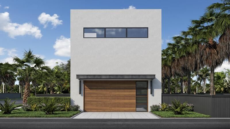 735 SE 4th Rendering Rear