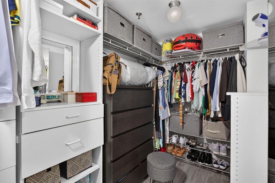 Built-in Master Closet