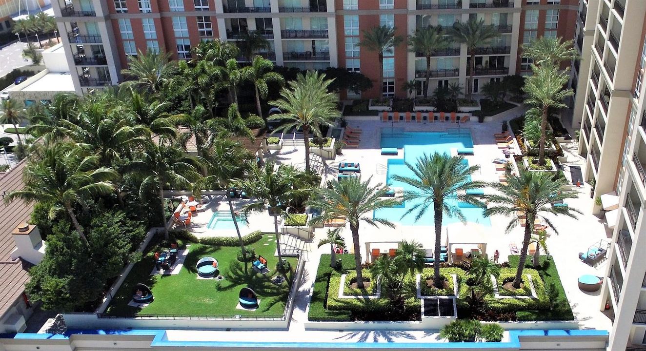 Aerial View of Pool