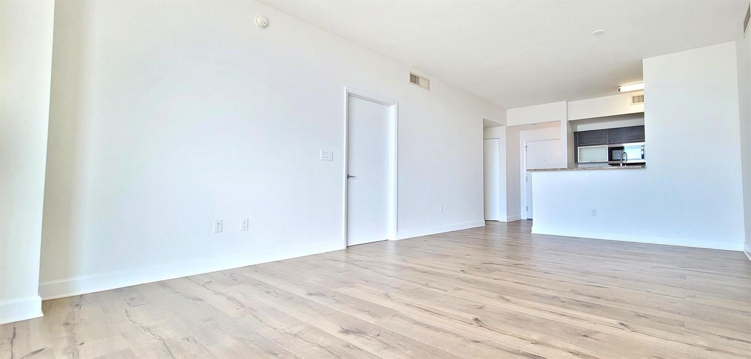 Entrance, Kitchen, Living Room
