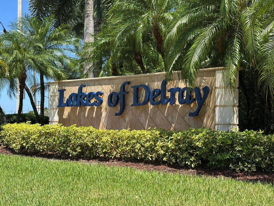 Entrance to the Community